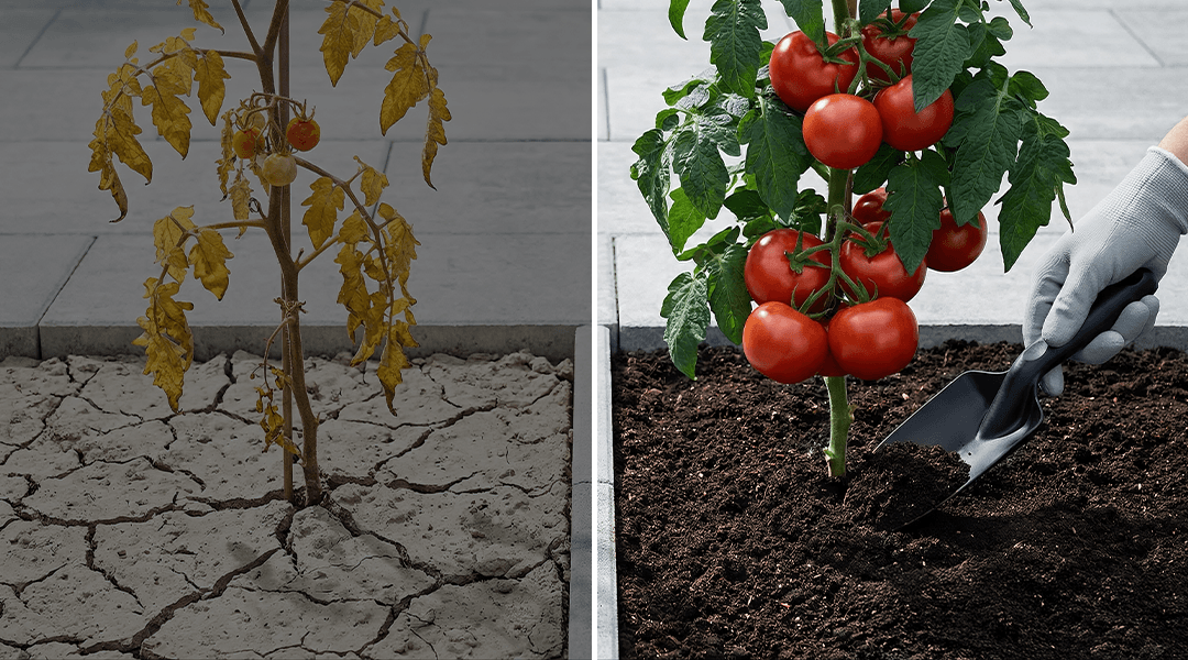 Barren land vs fertile land